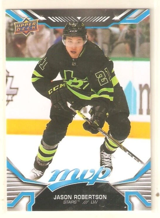 Jason Robertson 2022-23 UD MVP Base Card #50 Stars - Image 1 of 1