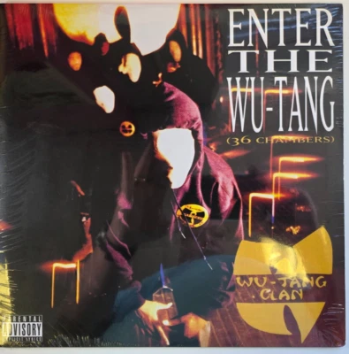 Wu-Tang Clan Enter The Wu-Tang 36 Chambers LP Album vinyl record yellow reissue - Image 1 of 4