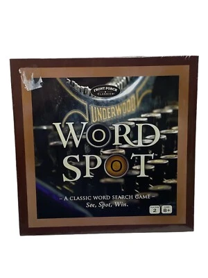 Word Spot Game Classic Word Search Educational Home school Front Porch  NEW - Image 1 of 4