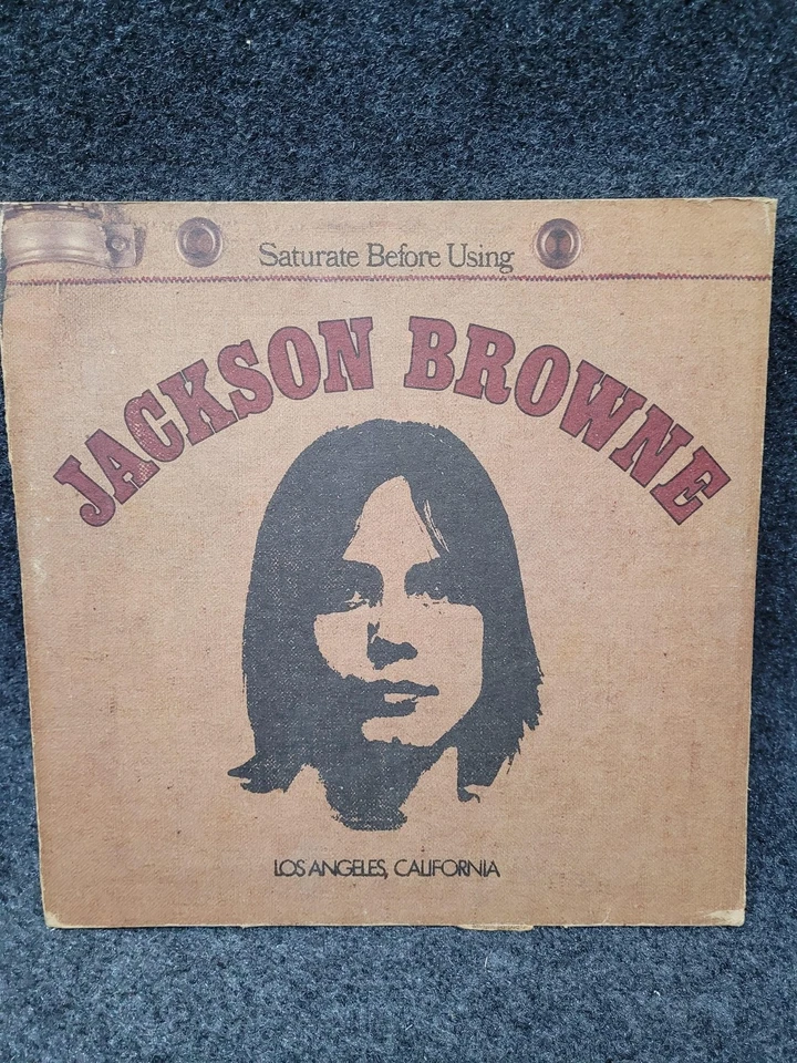 Vintage Jackson Browne Vinyl LP Saturate Before Using 1972 Asylum Folk Rock Albu Foto 1 de 4