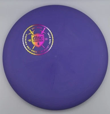 New Discmania D-Line P1 Purple Mini Sword & Shield Holo Stamp 173g - Image 1 of 2