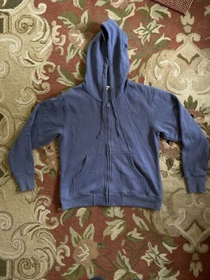 Sudadera con capucha True Religion para mujer clásica con logotipo de Buda azul cremallera completa talla grande Foto 1 de 4