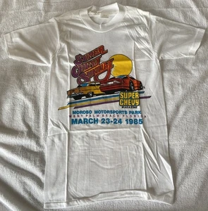 Vintage Lot Super Chevy Sunday And National Chevelle Owners Association Shirts S - Bild 1 von 12