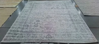 Tapete com manchas traseiras marfim/prata 8'-0" x 10'-0", preço reduzido 1172784596 ADR109C-8 - Imagem 1 de 4