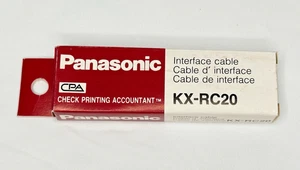 Panasonic KX-RC20 Check Printing Accountant Interface Cable - NEW - Picture 1 of 3