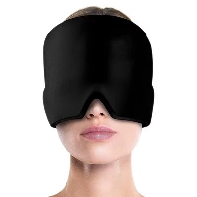 Ice Cap Tension Headache Migraine Relief Mask Heat Cold Therapy Hat Headache UK - Image 1 of 4