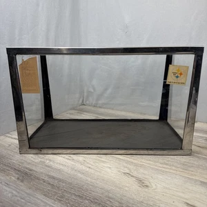 Vintage Sternco Stainless Aquarium Slate Bottom Tank 10 Gal 20x10x12 PU Avail. - Picture 1 of 7