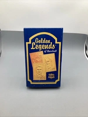 Tarjeta de Joe Jackson 1995 Golden Legends oro 22k en caja con certificado de autenticidad Foto 1 de 4