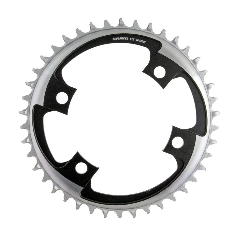 42 Tooth 107Mm BCD X 4-Bolt 1X12-Speed X-Sync Chainring, Polar Gray - Image 1 of 1