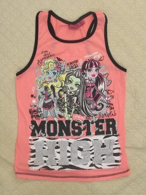 Camiseta sin mangas Monster High para niñas con estampado gráfico coral XL (14/16) Foto 1 de 4
