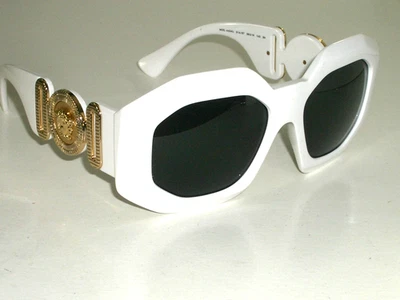 GAFAS DE SOL GIANNI VERSACE MOD.4424U 314/87 56[]18 GRUESAS BLANCAS AZUL TONO Foto 1 de 4
