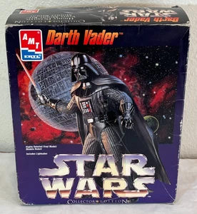 Star Wars vinyl model kit collector edition Darth Vader 1995 AMT Unused in box ! - Picture 1 of 11