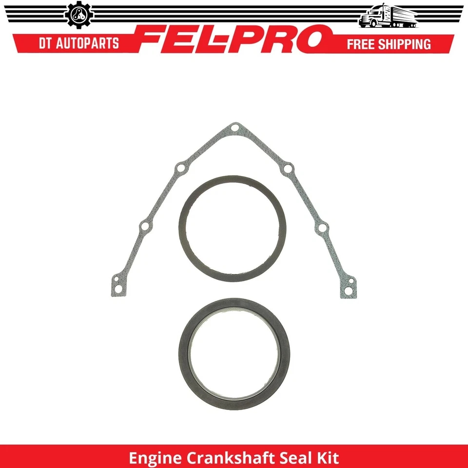 Kit de sellado de cigüeñal trasero Fel-Pro para Ford F-Super Duty 1988-1994 motor V8 7,3 L Foto 1 de 1