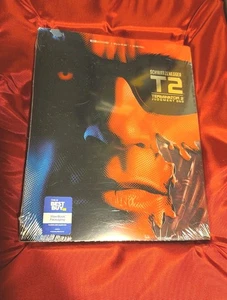 NEW SEALED Terminator 2 T2 4K Ultra HD + Blu-Ray STEELBOOK Arnold Schwarzenegger - Picture 1 of 10