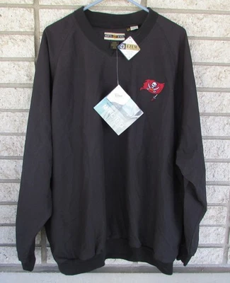 Tampa Bay Buccaneers Pirate Flag logo pullover jacket mens XL NWT - Image 1 of 4