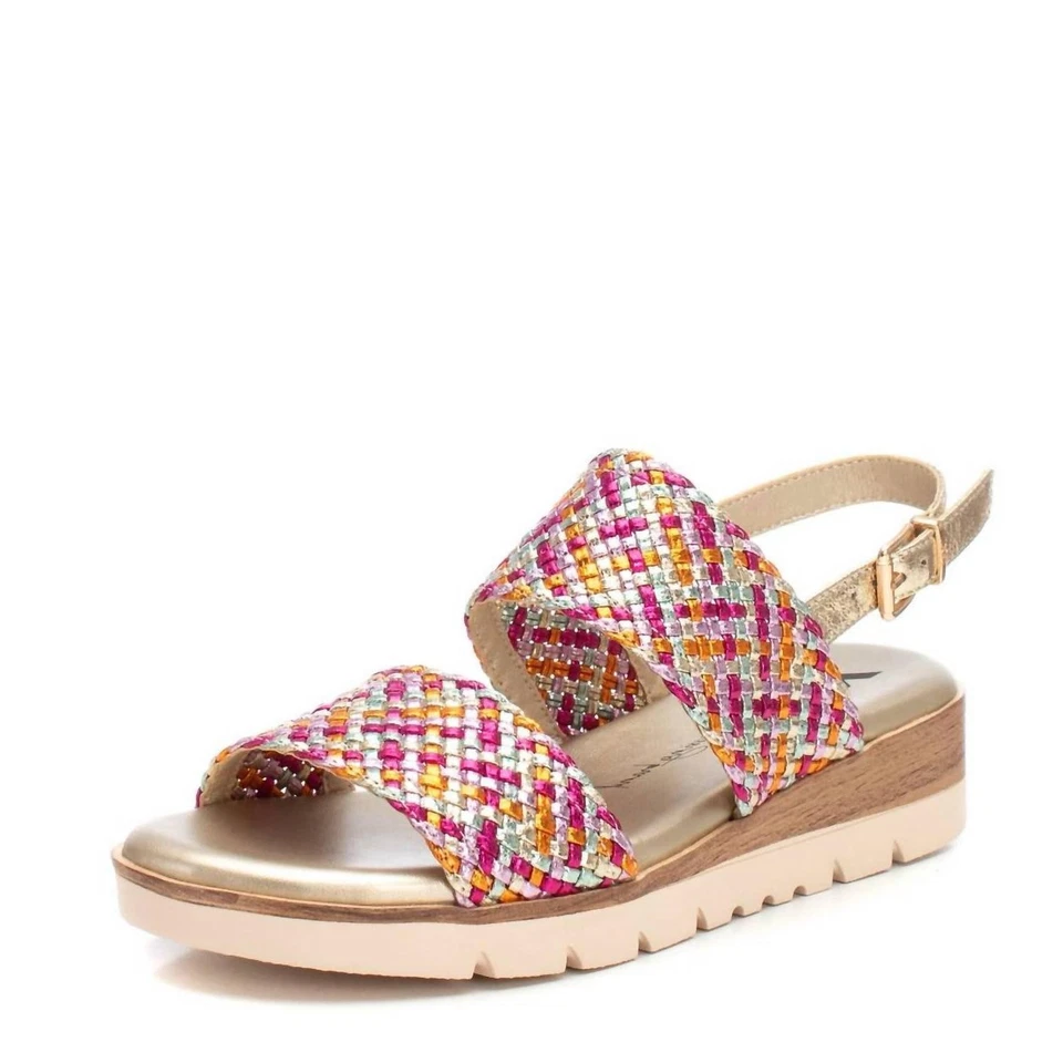 Sandalias tejidas para mujer Xti fucsia Foto 1 de 1