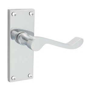 Timco Tombol Penyambung Teralun Victorian - Chrome Kilat (Saiz 114 x 42 - 2 Kac - Picture 1 of 1