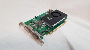 HP NVIDIA 508282-001 quadro fx380 DDR3 256 MB PCI-E 2x DVI Graphics Card - Picture 1 of 12