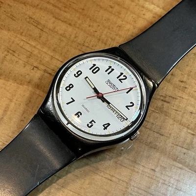 swatch CLASSIC GB703 [cristal agrietado] 34mm Foto 1 de 4