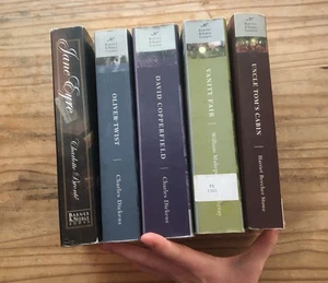 Barnes And Noble Classics Paperback Lot Of 5 David Copperfield Oliver Twist Eyre - Picture 1 of 8