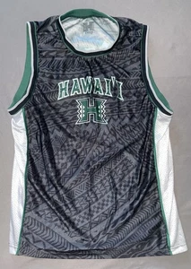 Camiseta deportiva de baloncesto de la Universidad de Hawaii talla grande Rainbow Warriors NCAA - Imagen 1 de 6