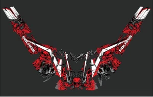 Wrap Graphics Kits VINYL DECALS Grapfix sticker 2016+ POLARIS AXYS Pro 013 - Picture 1 of 1