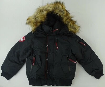 Canada Weather Gear Boys Side Button Winter Coat -Available in Multiple Colors - Image 1 of 4