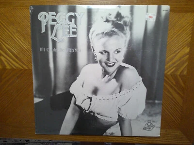 NEW SEALED SOUNDS RARE LP RECORD/PEGGY LEE/IF I COULD BE WITH YOU/1986 PRESS - Image 1 of 2