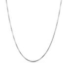 Round Box Chain,14k Gold Box, White Solid Real Gold Chain, 2mm 24 in 4.7 Grams