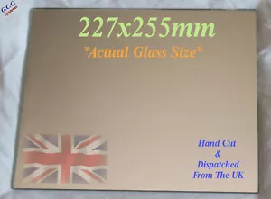 Piastra vetro specchio 227 x 255 mm per stampante 3D riscaldata letto Creality ANet Prusa - Foto 1 di 1