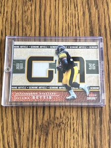 2002 Fleer Genuine - Genuine Article 500 #GA-JB Jerome Bettis 385/500 - Picture 1 of 3