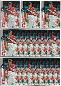 2020 Topps Series 1 Shane Bieber (20) Card Bulk Lot #304 Cleveland Indians - Picture 1 of 1