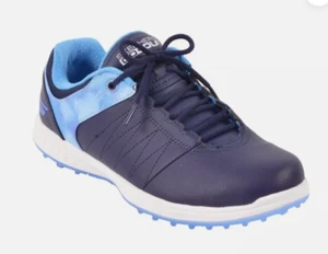 Skechers Women's Go Golf Pivot-Splash Navy/Blue ortholite Shoes Size 9.5 - Picture 1 of 7