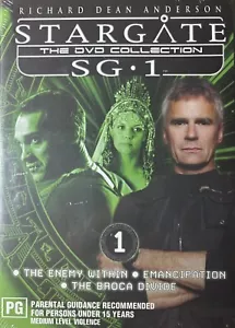DVD NEW: Stargate (SG 1) - 1994 Military Sci-fi, The Enemy Within, Emancipation - Picture 1 of 2