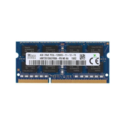 SK Hynix 4GB DDR3 RAM PC3L-12800S 1600mhz 204pin SO-DIMM Laptop Memory 4 GB CL11 - Image 1 of 3