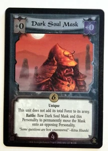 Dark Soul Mask Foil L5R Legend of the Five Rings CCG Winds of Change WoC - Picture 1 of 1