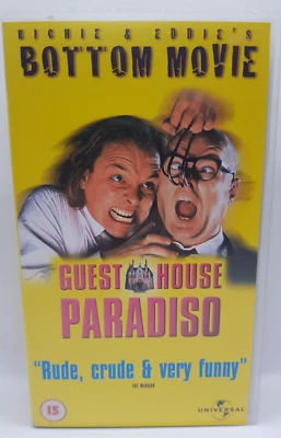 Guest House Paradiso Bottom Movie Rik Mayall PAL VHS Video Cassette Tape 1999 - Image 1 of 4