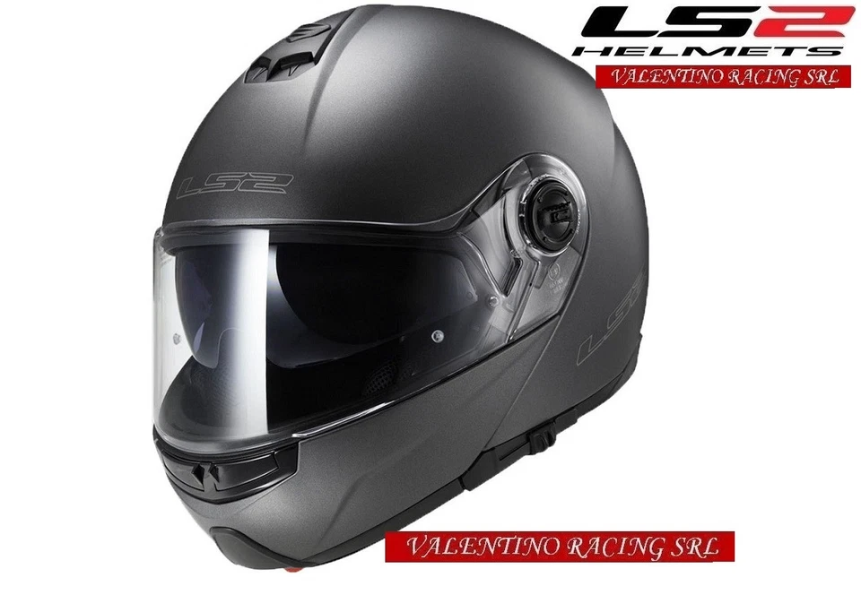 Casco Modular Casco Helmet LS2 FF325 Strobe Matt Titanium Talla XL 61/62 Cm - Imagen 1 de 1