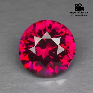 1,09 Karat 6 mm perfekte Hochzeiten Schmucksteine Rhodolith Granat loser Edelstein - Bild 1 von 5