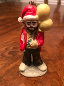 Emmett Kelly Jr. Santa Clown mit Luftballons Weihnachtsschmuck #9832 - Bild 1 von 3