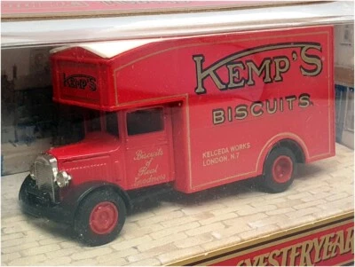 Matchbox 10cm Long Diecast Y-31 - 1931 Morris Courier Van (Kemp's Biscuits) Red - Image 1 of 4