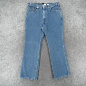 Vintage 90s Levis 517 Jeans Mens 38x30 Bootcut Mid Rise Light Wash USA - Picture 1 of 18