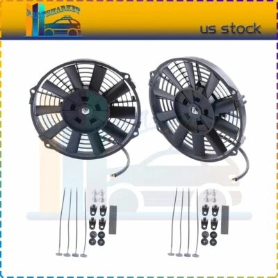 9" Inch Electric Radiator Cooling Fan For 1990-1998 1999 2000 2001 Acura Integra Foto 1 de 4