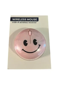 Vivitar Wireless USB-A Smiley Face Mouse - Picture 1 of 1
