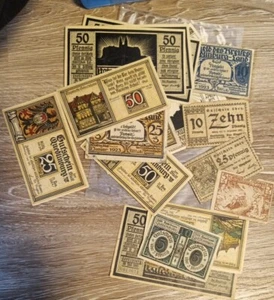 Notgeld der Stadt Quedlinburg 23 Scheine 1920 – 1924 - Bild 1 von 3
