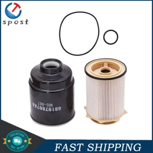 Diesel Fuel Filter Water Separator set Kit for 2013-2017 Dodge ram 6.7 - Bild 1 von 7