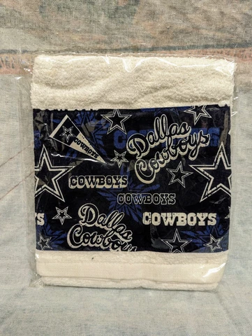 Custom NFL Football SPORTS TEAM FUN!  Dallas Cowboys Stadium Hand Towel 16x26 Cover