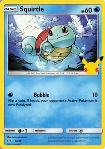 Squirtle 017/025 McDonalds 25th Anniversary Promos Regular - Bild 1 von 2