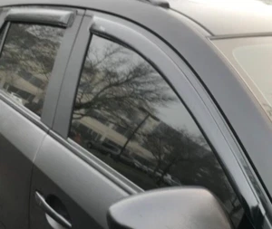 AVS Smoke Tape-On Rain Guards Vent Visors Shade for 2013-2016 Mazda CX-30 CX30 - Picture 1 of 2