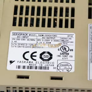 1PC USED Yaskawa Servo driver SGDM-02ADAY360 - Picture 1 of 7